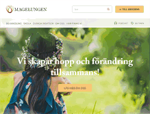 Tablet Screenshot of magelungen.com